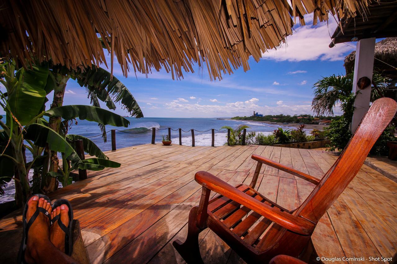 Miramar Surfcamp Vila Puerto Sandino Exterior foto
